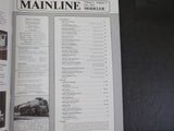 Mainline Modeler 1987 July NKP 4-6-4 B&M Whipple Truss PRR H31B SP Wrecking Cran