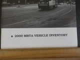 Rollsign Magazine of New England Transit News 2001 January February MBTA Vehicle
