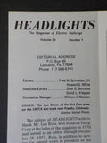 Era Headlights 1974 January Transport by Puget Sound + 1974 index