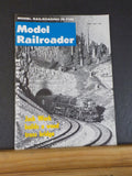 Model Railroader Magazine 1960 April Jack work builds a wood truss bridge