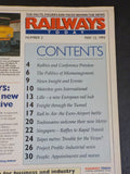 Railways Today 1993  May 12 #2 Waterloo goes International Lille rail hub