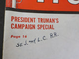 Trains Magazine 1949 March President Truman's campaign special