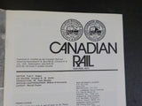 Canadian Rail #399 July August 1987 T&NVR last run Edmonton Yukon and Pacific Ry