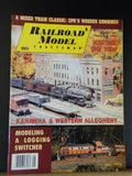 Railroad Model Craftsman Magazine 1990 May Model logging switcher CPS Wooden cab