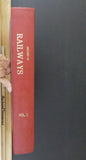 History of Railways Vol 1 Parts 1-24 Bound Volume   Red