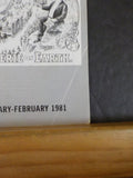 Bandwagon 1981 January February Circus Magazine George Gauweiler Band Master Big