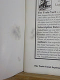 Train Yard Magazine Vol 2 #3 (Vol 2 #4 on inside) Sept/Oct 1992 G gauger