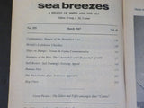 Sea Breezes Magazine #255 Vol 41 1967 March Britain's Lighthouse Churches
