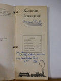 Bibliography of Railroad Literature AAR 1954 FIFTH EDITION