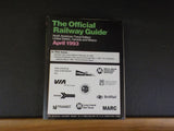 Official Railway Guide, The 1993 April North American Travel Edition