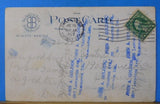 Postcard Station Cheyenne Wyoming on Union Pacific system postmarked 1922.