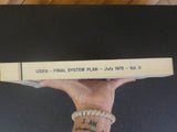 United States Railway Association Final System Plan Part one & two  2 books