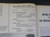 Railroad Magazine 1965 October  I always loved train Walt Disney