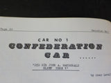 Canadian Rail #163 February 1965 Car #1 Confederation CarSaskatoon Municipal Ry