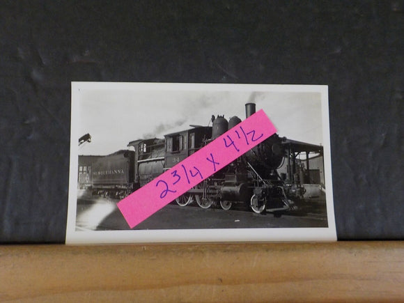 Photo NYS&W Locomotive #34  4.5X2 Black & white Little Ferry 1937