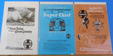 Ads Santa Fe Railway Lot #8 Advertisements from various magazines (10)
