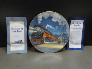 Plate Romance of the Rails Plate Collection Starlight Limited #2485B Tutwiler