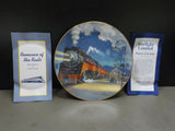 Plate Romance of the Rails Plate Collection Starlight Limited #2485B Tutwiler