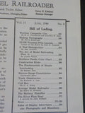 Model Railroader Magazine 1944 June Wartime Composite Cars Making Pantographs