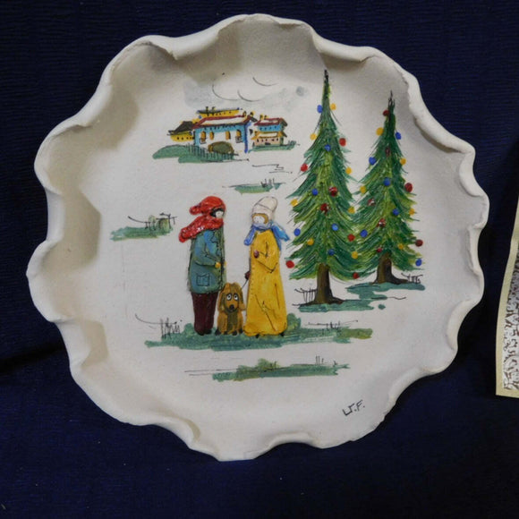 Plate Fontana Christmas Plate 1972 #632
