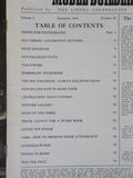 Model Builder 1941 December  Lionel Magazine Homemade telephone Fences CTC