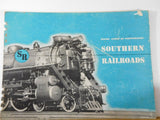 Trains Album of Photographs #5 Southern Railroads Spiral Bound 1944 20 single si