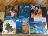 Amtrak 8 various  Timetables, Brochure, Travel Planner 1998