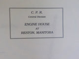 Drawing CPR central division Engine house at Reston Manitoba HO Scale