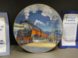 Plate Romance of the Rails Plate Collection Starlight Limited #2485B Tutwiler