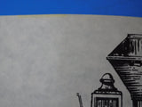 Print Mogul Locomotive Pen Drawing Copy 26 x 10