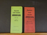 Illustrated Lionel Checklist Lot of 2 1929-1942 1945-1969 Standard Gauge Caboose
