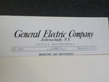 General Electric Company Supply Department Bulletin No 4871A 1912 July Mercury A