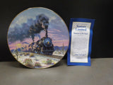 Plate Romance of the Rails Plate Collection Sunset Limited #1997A Tutwiler