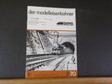 Der Modelleisenbahner 1970 Juli Trade journal for model railroaders