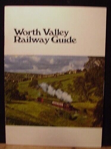 Worth Valley Railway Guide Soft Cover Third Edition 1975 44 pages