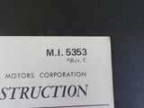 EMD Maintenance Instructions MI 5353 Rev C Through cable relays