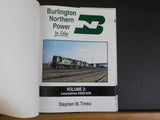 Burlington Northern Power in Color Volume 2 Locomotives #3000-6255 by Timko w/DJ