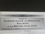 Narrow Gauge Railway Society & News Index Lot of 3 1998,2002,2002 British