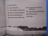 SUPERTRAINS by Aaron E Klein HArd Cover with dust jacket