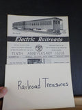Electric Railroads #10 August 1944 Father of Electric Traction ERA