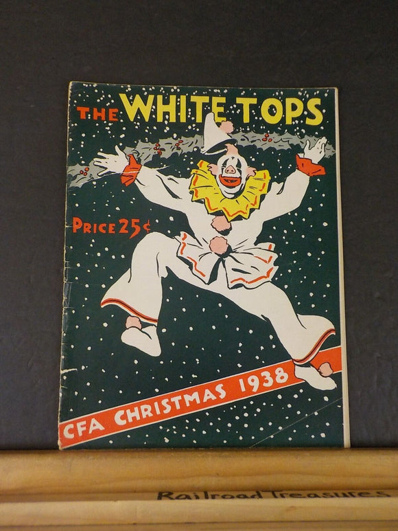 White Tops Circus Magazine 1938 December January Christmas The Clarke Family