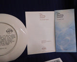 Plate Csatari Grandparent The Skating Lesson by Joseph Csatari