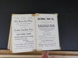 Poor's Manual of Railroads 1871-1872  History rolling stock more