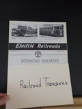 Electric Railroads #26 April 1959 ERA Richmond Railways
