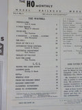 HO Monthly 1950 July Foot bridge O Bus RDC-1Automatic Train control