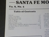 Santa Fe Modeler 1985 March April Depot Perry OK Chair observation