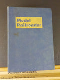 Model Railroader Magazine Complete year in MR blue binders 1976   12 issues