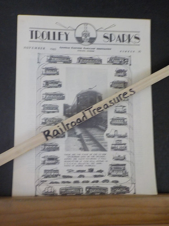 Trolley Sparks #16 November 1945 Portland-Lewistown Interurban