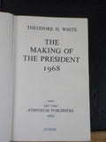 Making of the President 1968, The by Theodore H White w/DJ Ex-Library Book