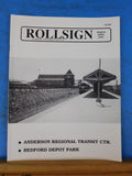 Rollsign Magazine of New England Transit News 2001 March April Anderson Regional